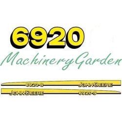 Juego de Pegatinas John Deere 6920 S