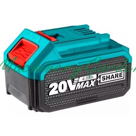 BATERIA 20V 4.0Ah TOTAL - P20S