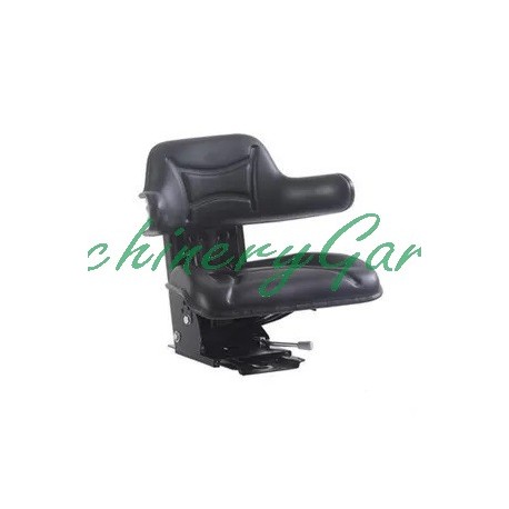 Asiento con súspension Mecanica Negro