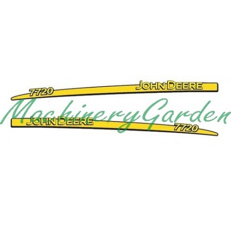Juego de Pegatinas John Deere 7720